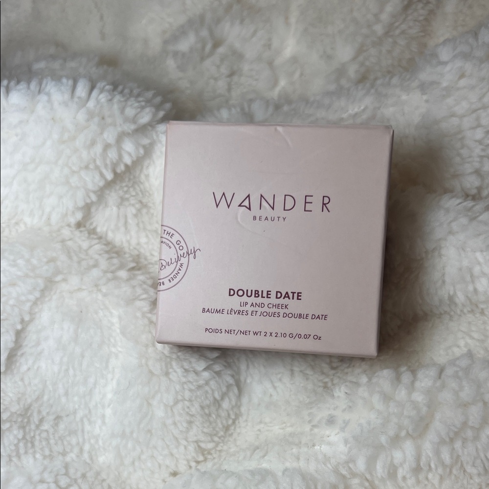 New Wander Beauty Double Date Lip and Cheek in Double Take.